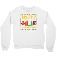 Happy Kwanzaa Kinara, Mishumaa With 7 Principles T Shirt Crewneck Sweatshirt | Artistshot