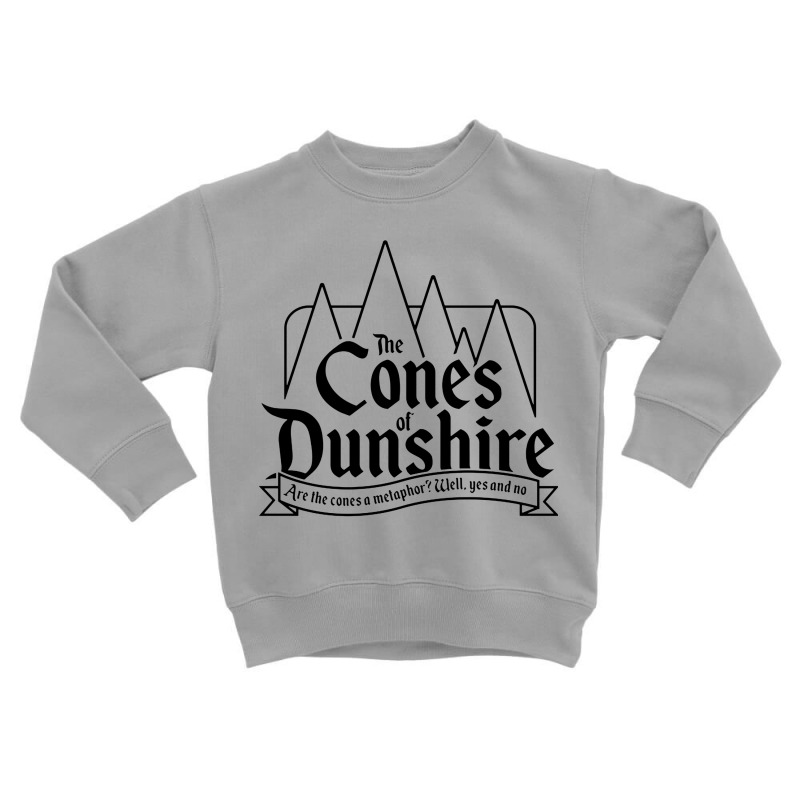 The Cones Of Dunshire Parks And Recreation Toddler Sweatshirt by atereabag | Artistshot