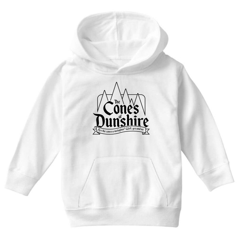 The Cones Of Dunshire Parks And Recreation Youth Hoodie by atereabag | Artistshot