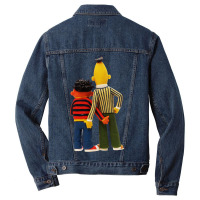Real Love Bert And Ernie Men Denim Jacket | Artistshot