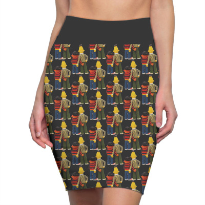 Real Love Bert And Ernie Pencil Skirts Designed By Jurdex Tees