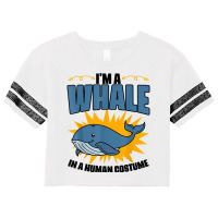 Funny Whale Marine Mammal Animal Sea Life Marine Biologist T Shirt Scorecard Crop Tee | Artistshot