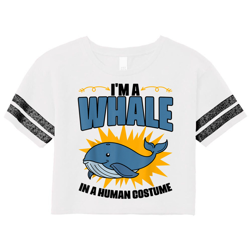 Funny Whale Marine Mammal Animal Sea Life Marine Biologist T Shirt Scorecard Crop Tee by meritzjla | Artistshot