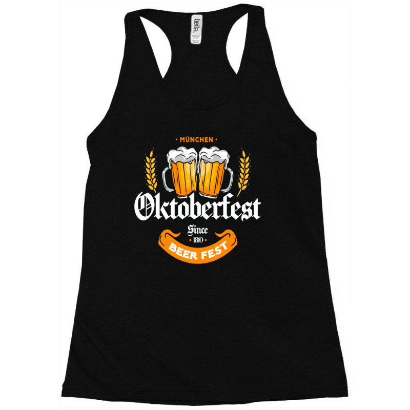 Oktoberfest Germany Beer Fest Racerback Tank by Min06 | Artistshot