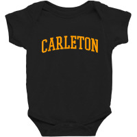 Carleton Athletic Arch College University Style Baby Bodysuit | Artistshot