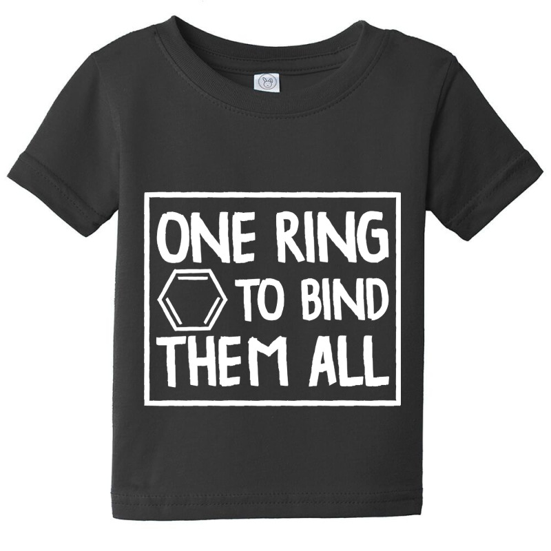 Chemistry Benzene Ring Molecule Bond Baby Tee by Sizemore Adame | Artistshot