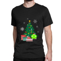 Mooncake Around The Christmas Tree Final Space Classic T-shirt | Artistshot