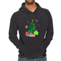 Mooncake Around The Christmas Tree Final Space Vintage Hoodie | Artistshot