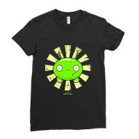 Mooncake Retro Japanese Final Space Ladies Fitted T-shirt | Artistshot