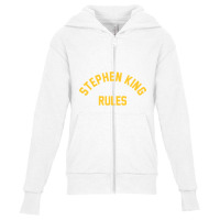 Horror Writer Rules Youth Zipper Hoodie | Artistshot