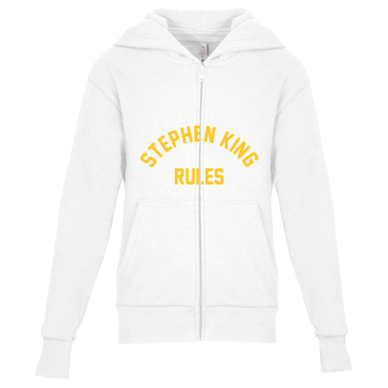 Horror Writer Rules Youth Zipper Hoodie by Box Bingham | Artistshot