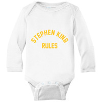 Horror Writer Rules Long Sleeve Baby Bodysuit | Artistshot