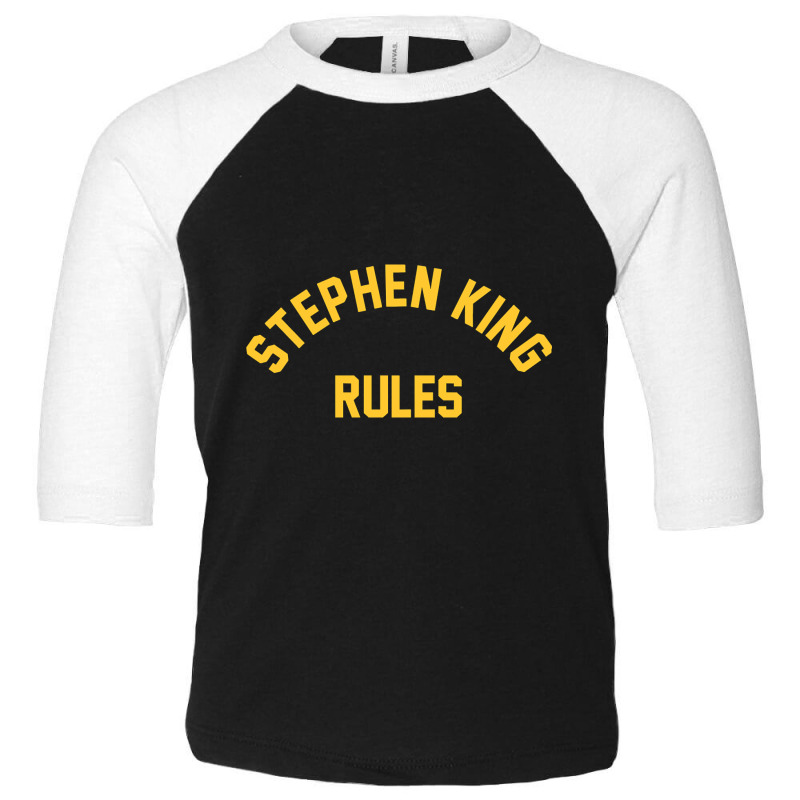 Horror Writer Rules Toddler 3/4 Sleeve Tee by Box Bingham | Artistshot