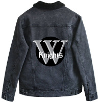 Wartburg Knight Unisex Sherpa-lined Denim Jacket | Artistshot