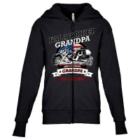 Cool Usa Triker Grandpa, Trike Gift Design Youth Zipper Hoodie | Artistshot