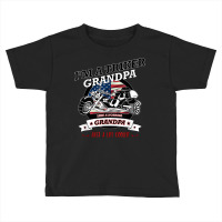 Cool Usa Triker Grandpa, Trike Gift Design Toddler T-shirt | Artistshot