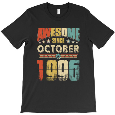 Awesome Since October 1996 T-shirt Designed By Hung Pham