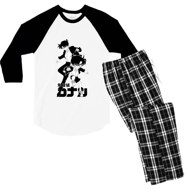 Detective Conan Boys Run Men's 3/4 Sleeve Pajama Set by CecilRomaguera | Artistshot