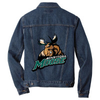 Manitoba Moose Men Denim Jacket | Artistshot