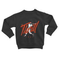 Officially Licensed Will Clark Will Clark The Thrill Toddler Sweatshirt | Artistshot