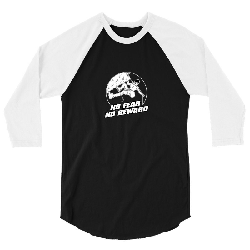 Rock Climb For Boulderer Kids Mountaineer Climbing 3/4 Sleeve Shirt | Artistshot