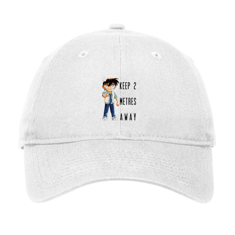 Detective Conan Keep 2 Meters Away Adjustable Cap by CecilRomaguera | Artistshot