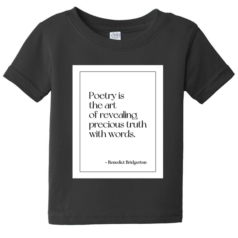 Best Benedict Bridgerton Quotes Baby Tee by Cindy J Lopez | Artistshot