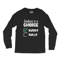 Kindness Is A Choice Orange Anti Bullying Unity Day Kids Long Sleeve Shirts | Artistshot