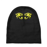 Pharaoh Eye Of Horus Eye Of Ra Ancient Egyptian God Baby Beanies | Artistshot