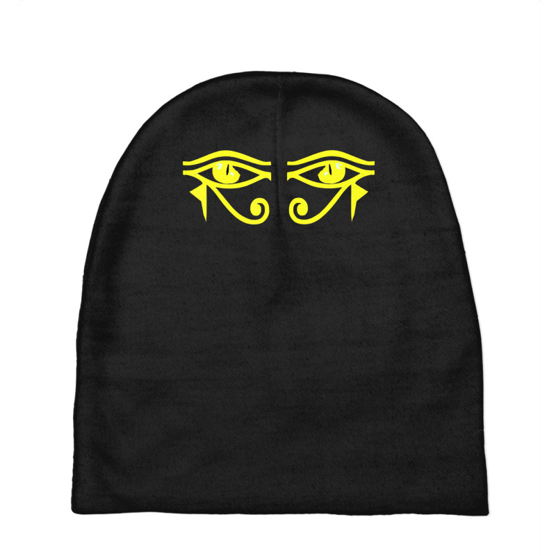 Pharaoh Eye Of Horus Eye Of Ra Ancient Egyptian God Baby Beanies | Artistshot