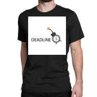 Vector Of Deadline Time. Classic T-shirt | Artistshot