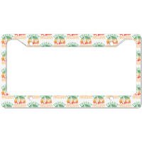 Phoenix Arizona Desert Cactus Retro Sunset Outdoors Retro License Plate Frame | Artistshot