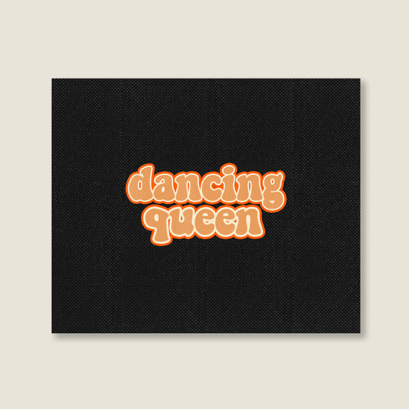 Dancing Queen Vintage Dancing 70s Landscape Canvas Print | Artistshot