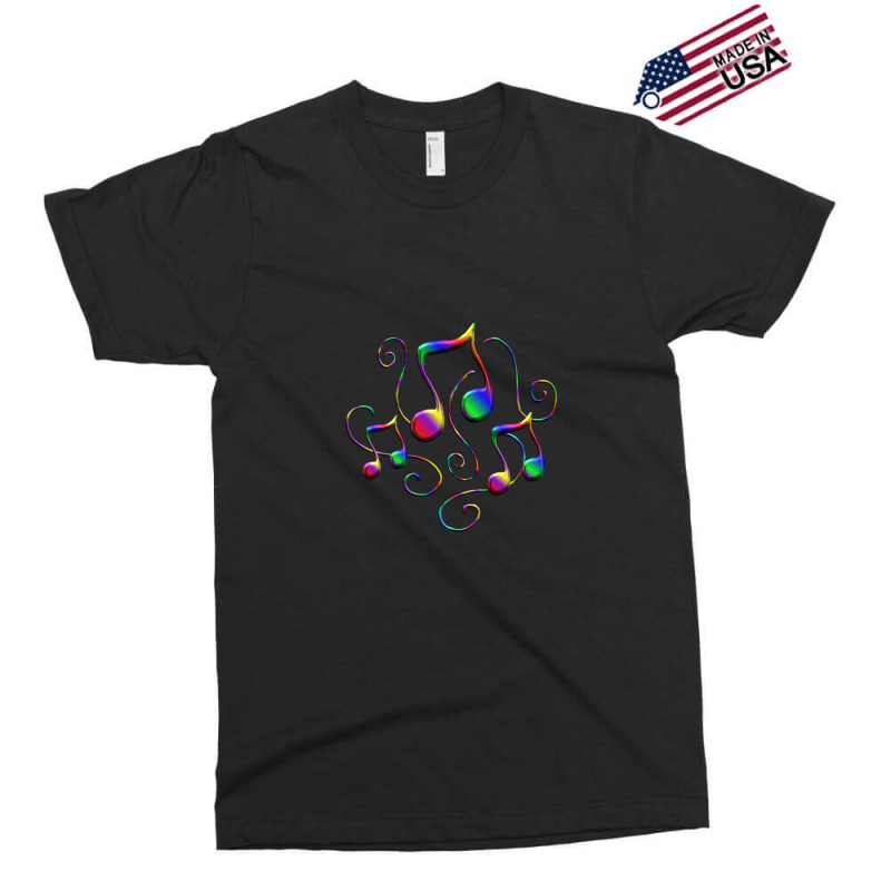 Colorful Music Notes And Fun Swirls Exclusive T-shirt by SandraWarren | Artistshot