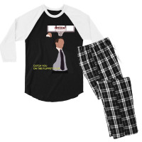 Catch Ya On The Flippety Flip Men's 3/4 Sleeve Pajama Set | Artistshot