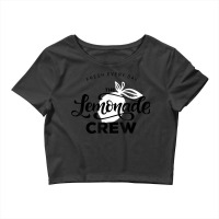 Lemonade Stand Shirt Crew And Boss Lemon Juice Summer Yellow Crop Top | Artistshot