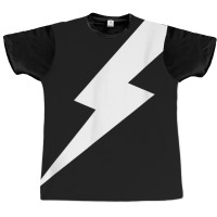 Lightning Bolt Print Graphic T-shirt | Artistshot