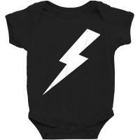 Lightning Bolt Print Baby Bodysuit | Artistshot