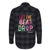 Let The Beat Drop Adenosine  Funny Nurses Gift Shirt Flannel Shirt | Artistshot