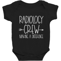 Radiology Crew Team Radiologic Technologist Week Rad Tech Sweatshirt Baby Bodysuit | Artistshot