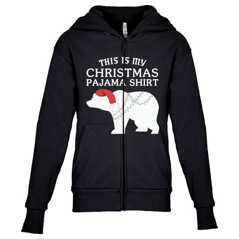 Funny Christmas Pajama-tdkd7 Youth Zipper Hoodie by Mcrae Murry | Artistshot