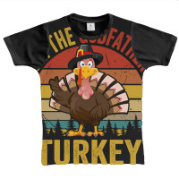 I'm The Godfather Turkey Graphic Youth T-shirt | Artistshot