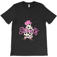 Let’s Go Ghouls Halloween Spooky Western Cowgirl Retro T-shirt | Artistshot