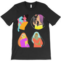 Behind Every Great Woman, Is Here Cat Stickers T-shirt | Artistshot