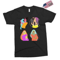 Behind Every Great Woman, Is Here Cat Stickers Exclusive T-shirt | Artistshot