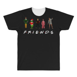 christmas grinch kevin friends characters for dark All Over Men's T-shirt | Artistshot