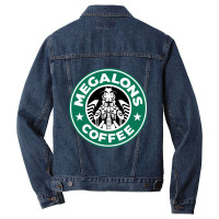 Megalons Coffee Men Denim Jacket | Artistshot