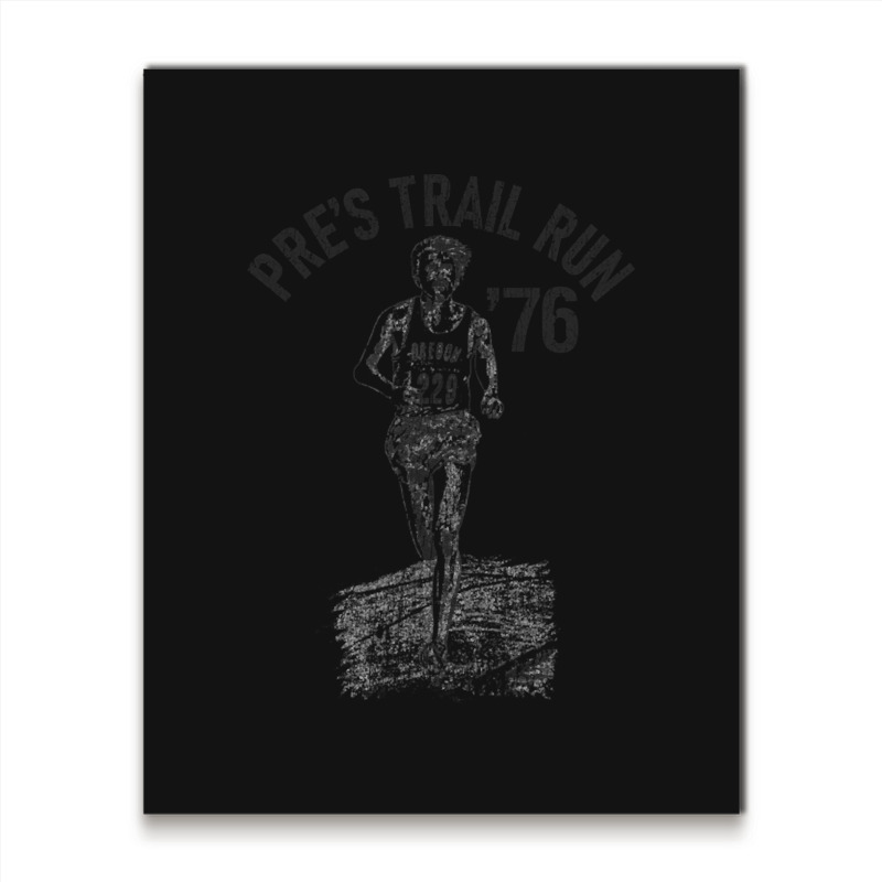 Pre's Trail Run 1976 Metal Print Vertical | Artistshot