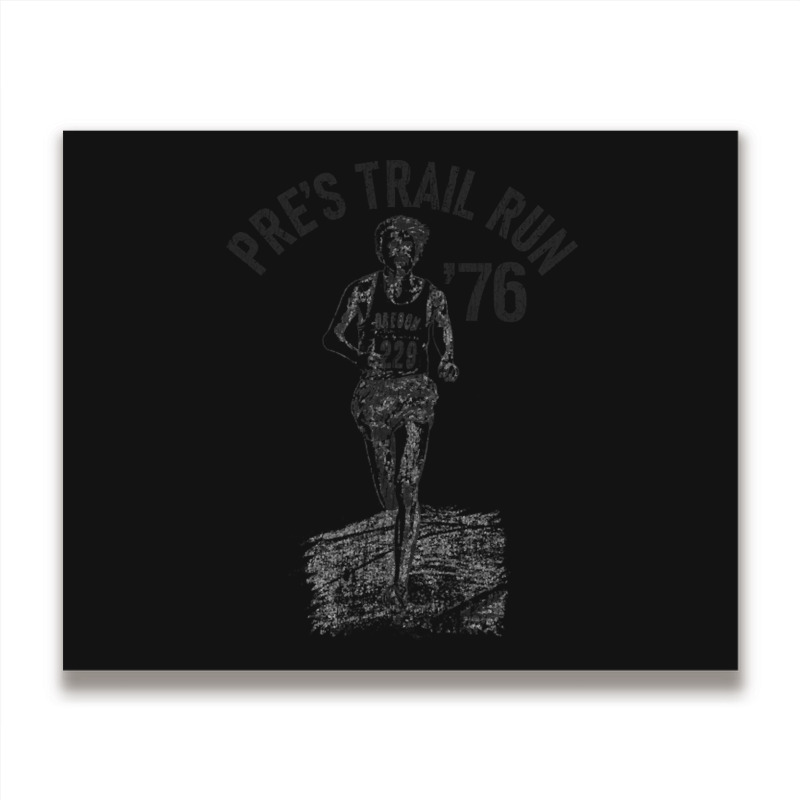 Pre's Trail Run 1976 Metal Print Horizontal | Artistshot