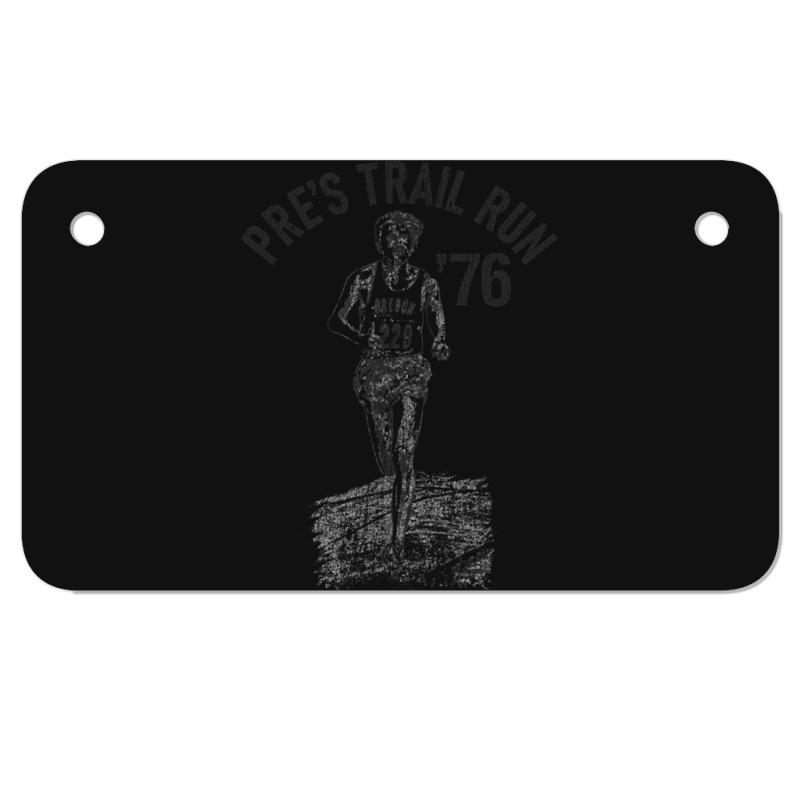 Pre's Trail Run 1976 Motorcycle License Plate | Artistshot